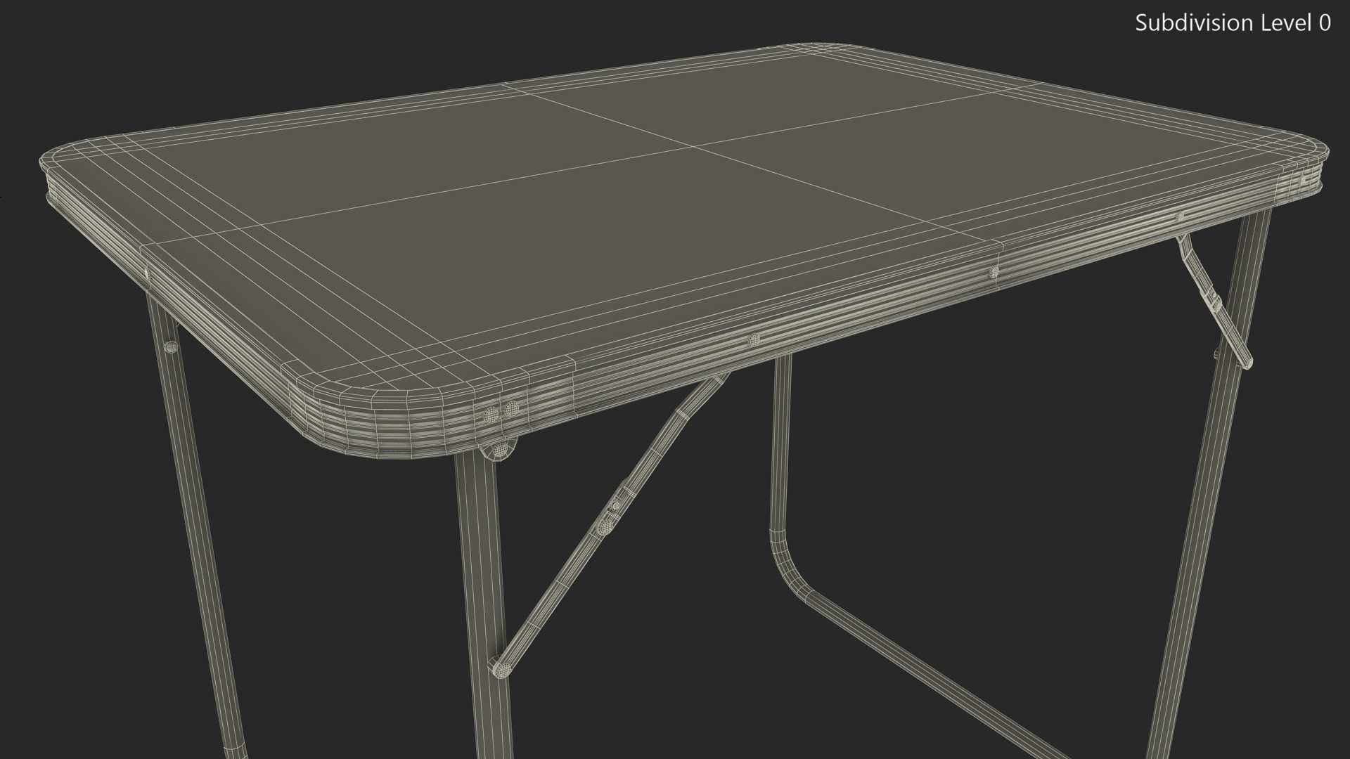 3D Folding Camping Table