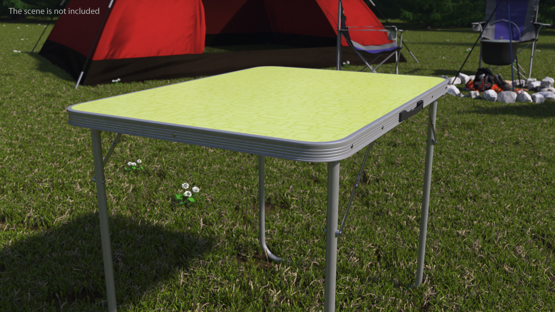 3D Folding Camping Table