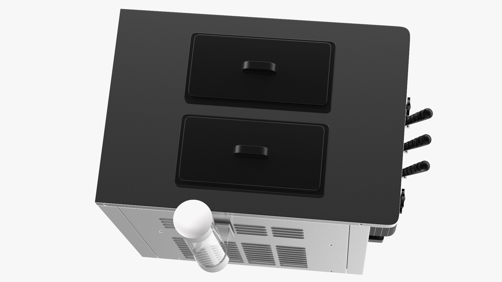 3D model VEVOR Commercial Ice Cream Machine Stainless Steel