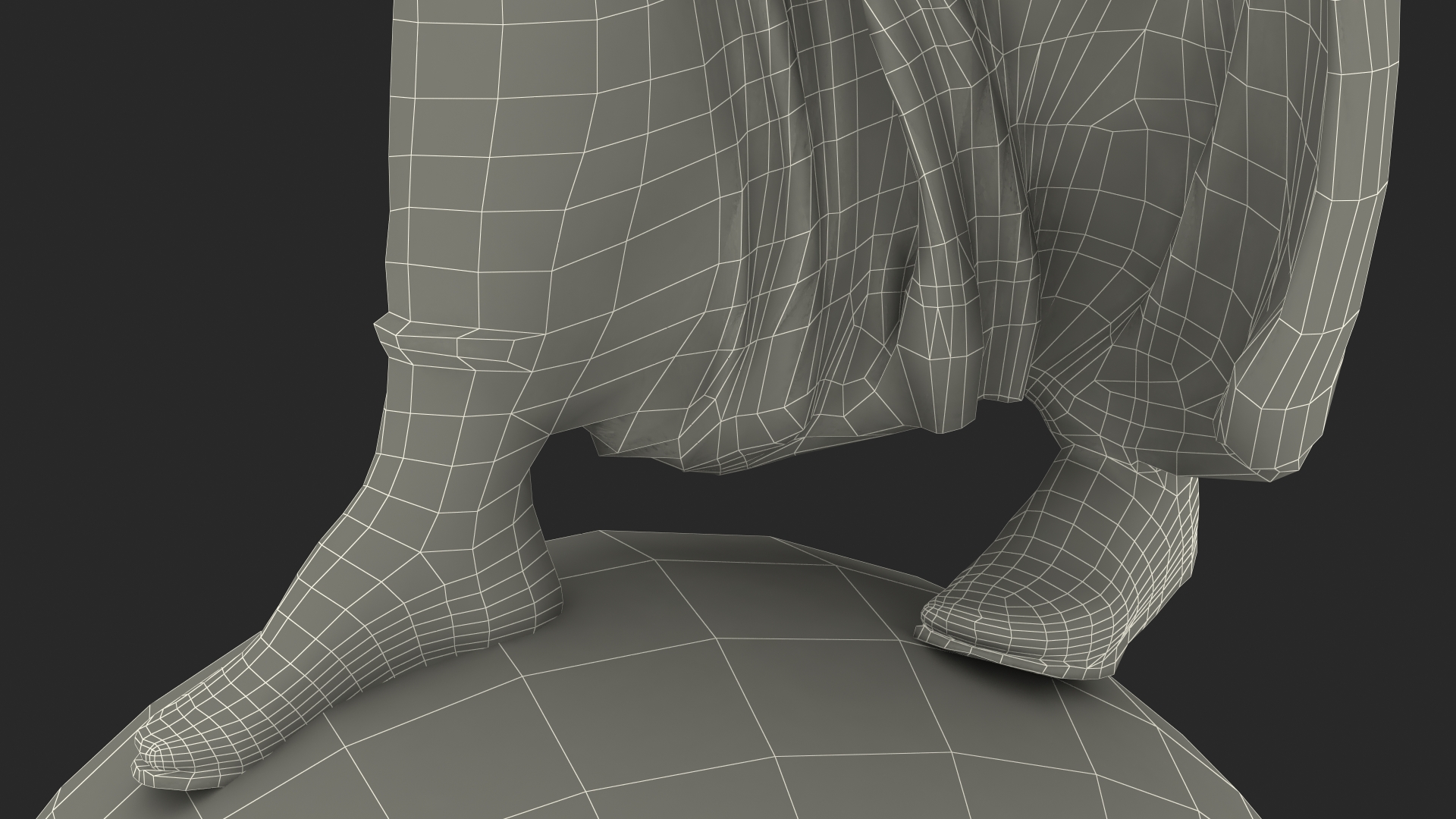 Nike Goddess Statue for 3D Print 3D