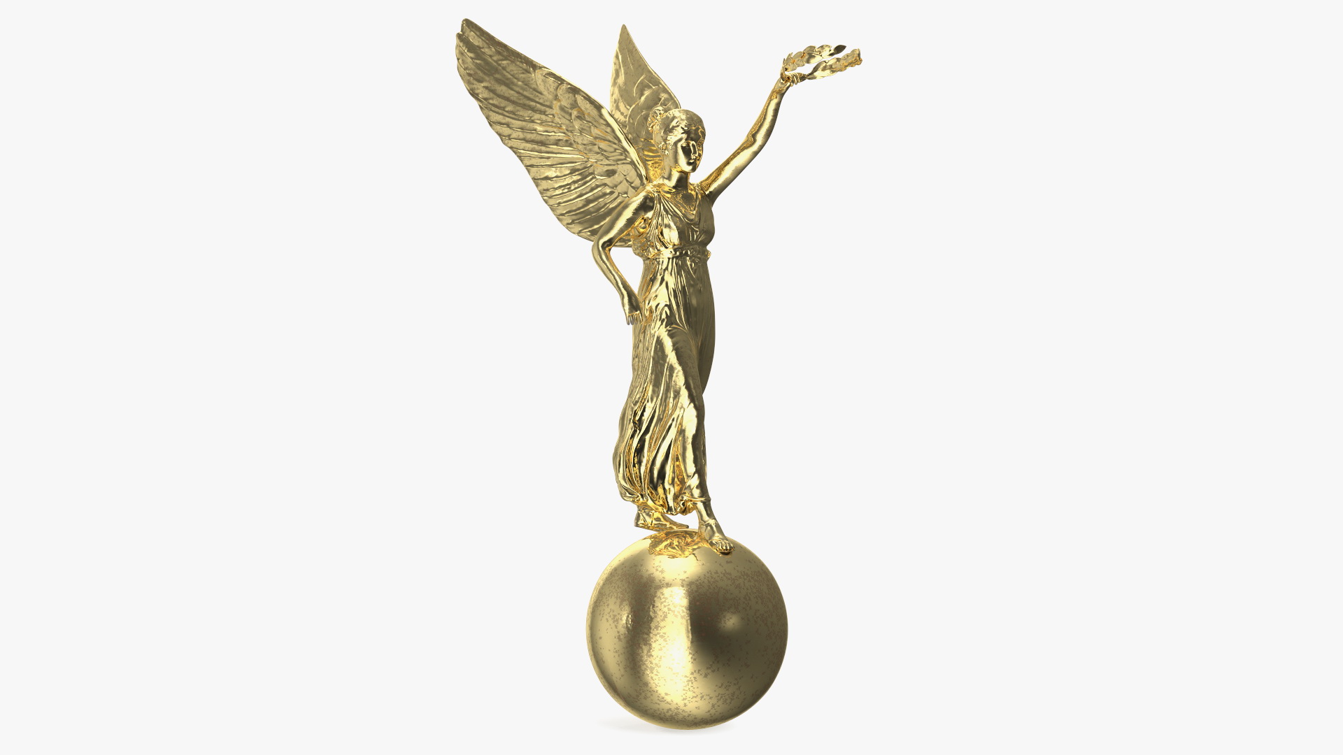 Nike Goddess Statue for 3D Print 3D