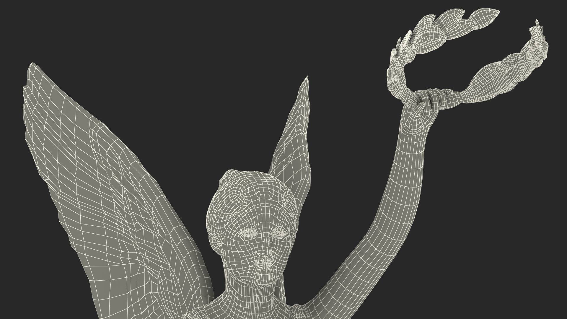 Nike Goddess Statue for 3D Print 3D