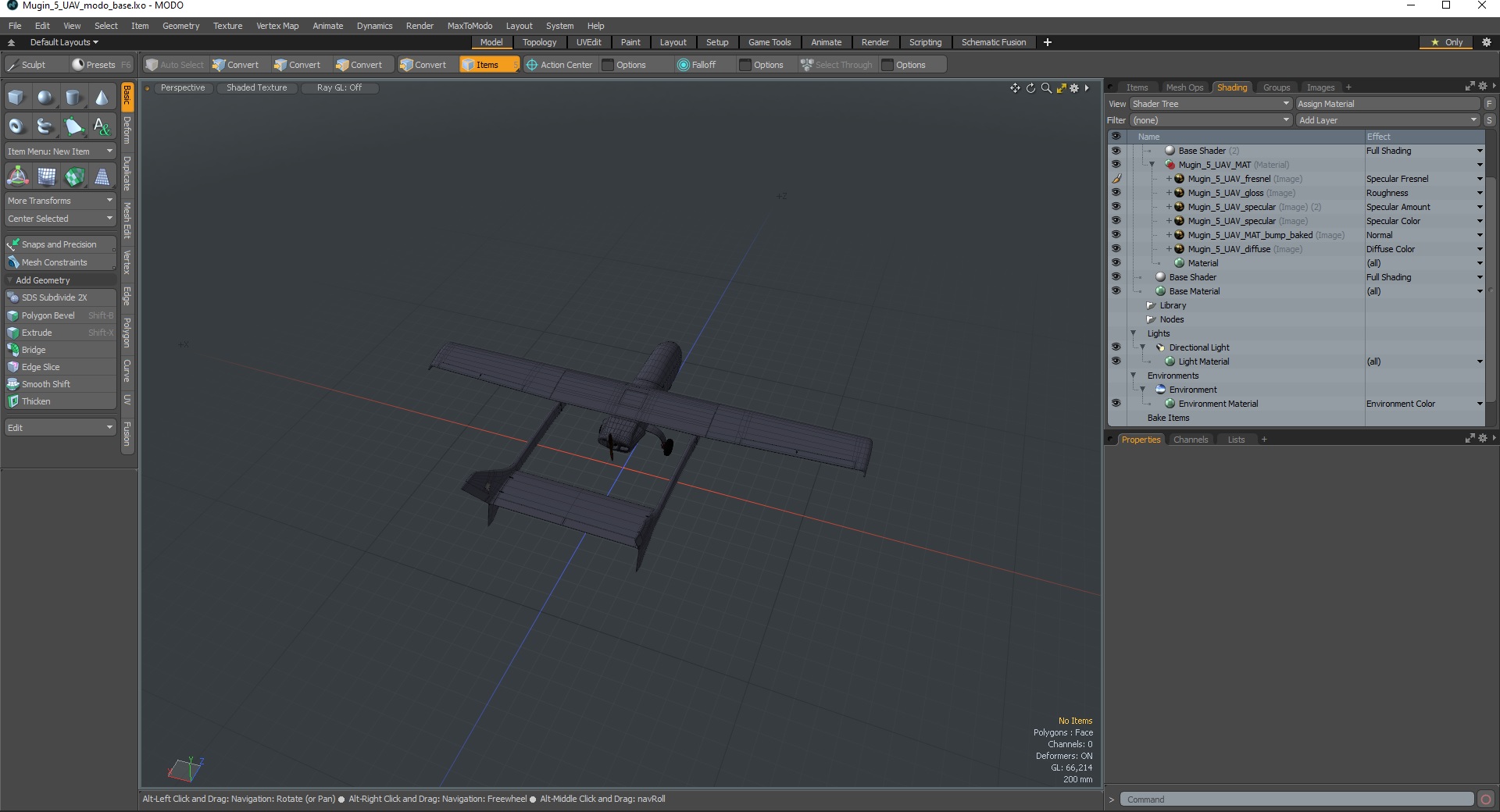 3D Mugin 5 UAV