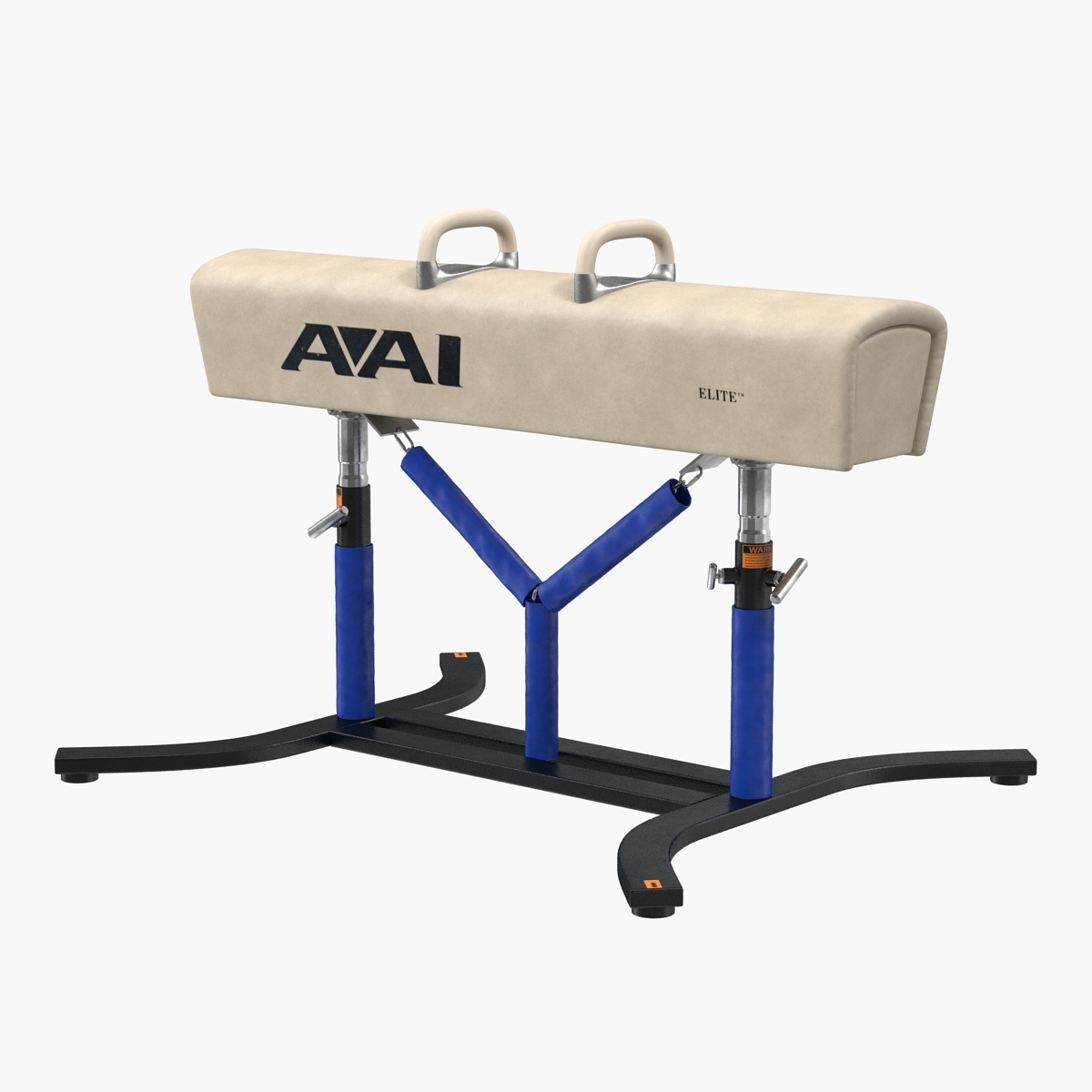 Elite Pommel Horse AAI 3D Model, view 3