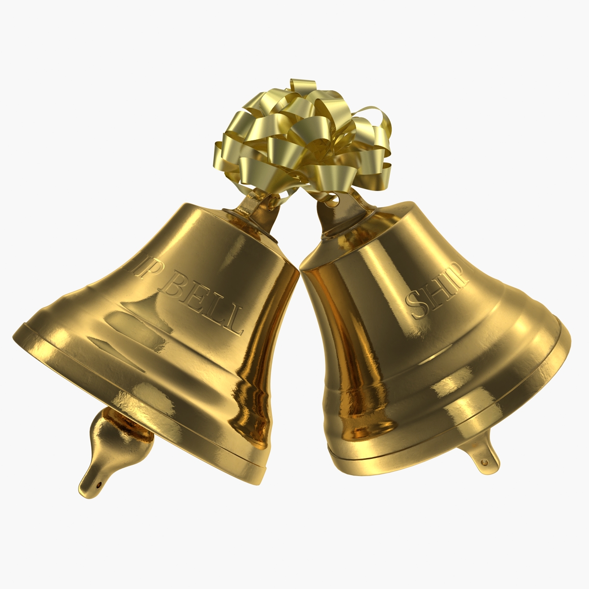 Xmas Bells 3D Model