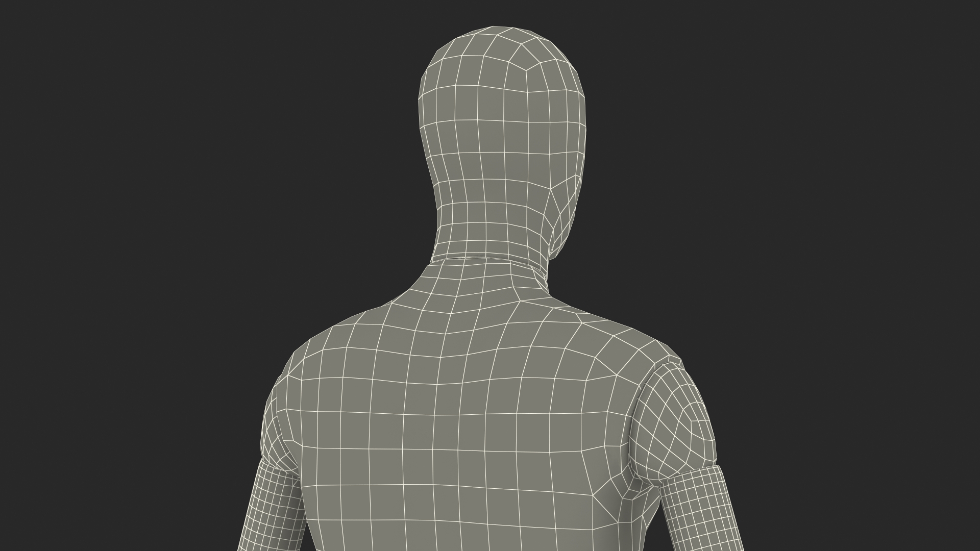 3D Male Flexible Half Body Mannequin Torso with Wooden Base