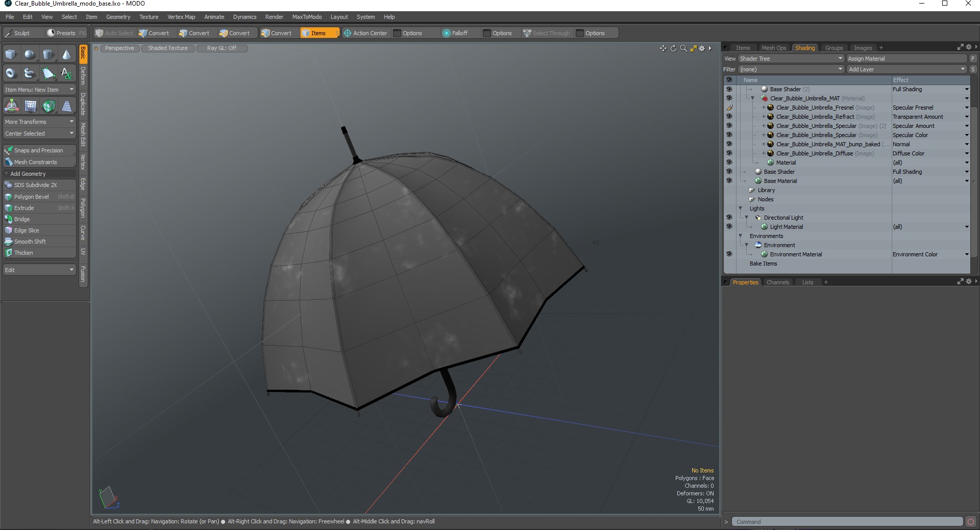 3D Clear Bubble Umbrella