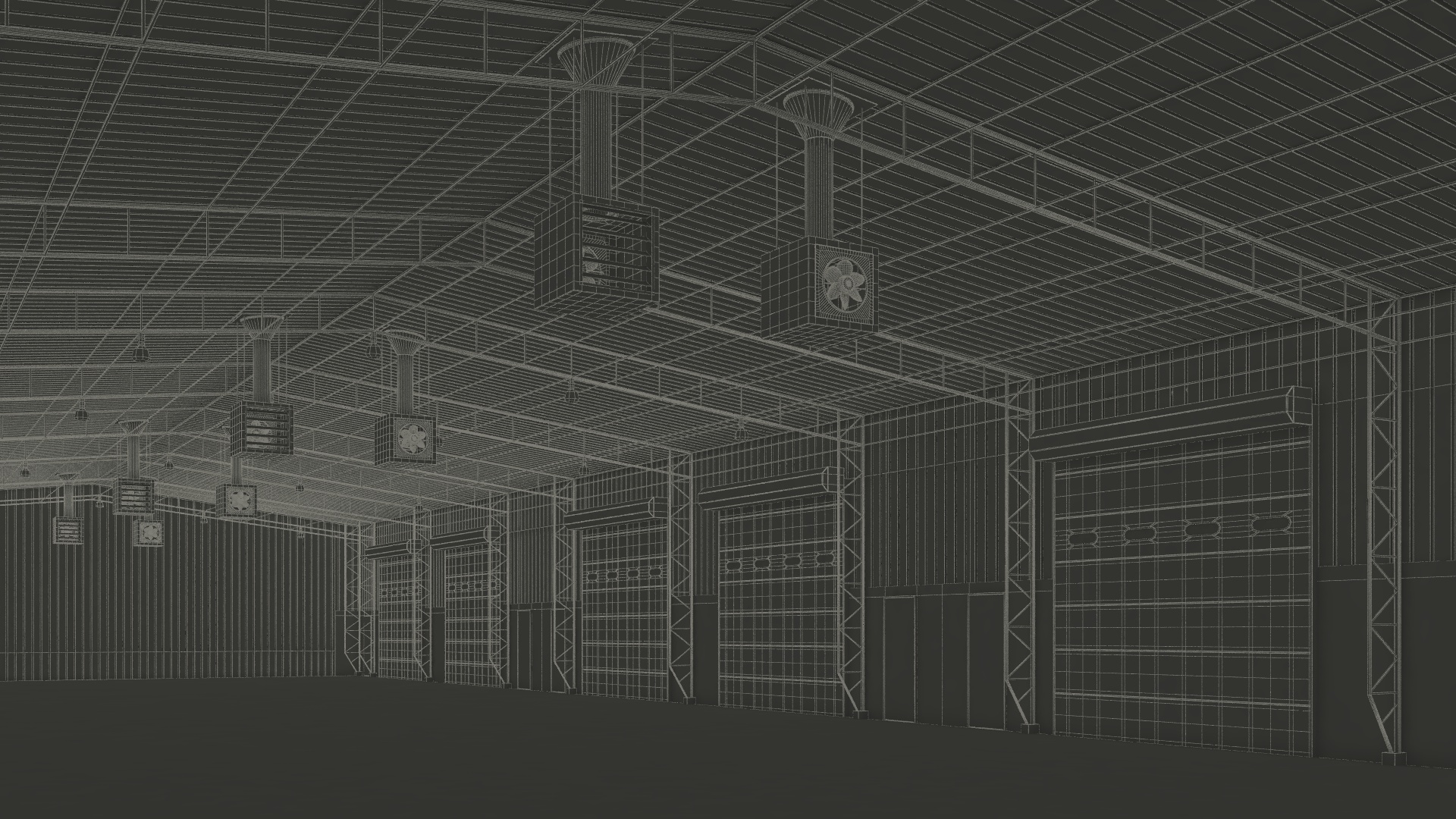 3D Warehouse Building model