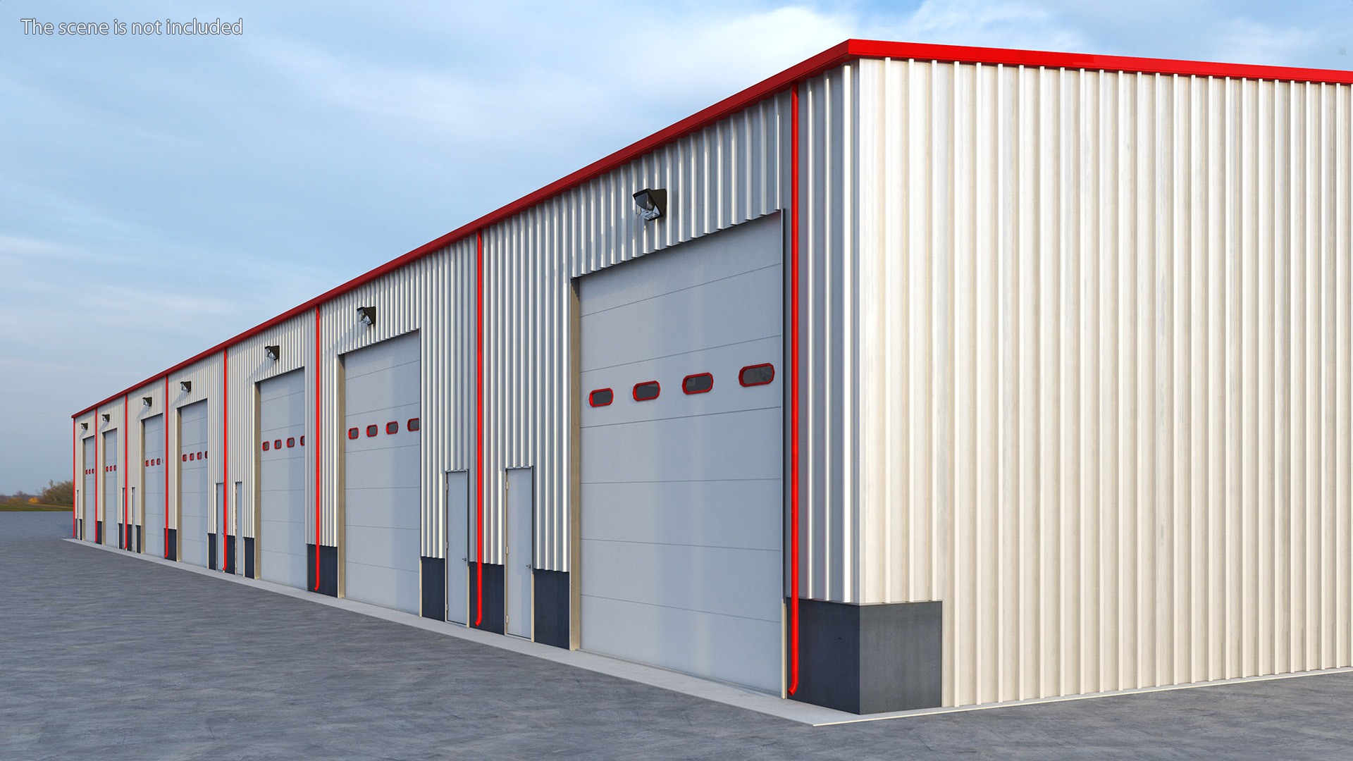 3D Warehouse Building model
