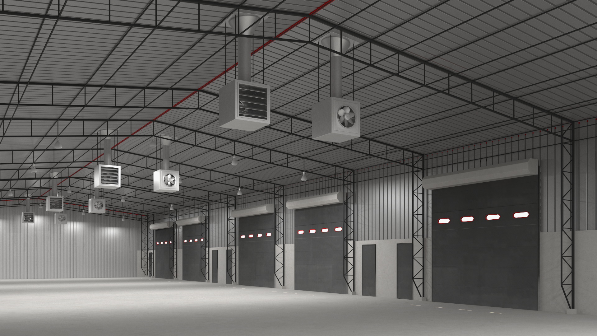3D Warehouse Building model