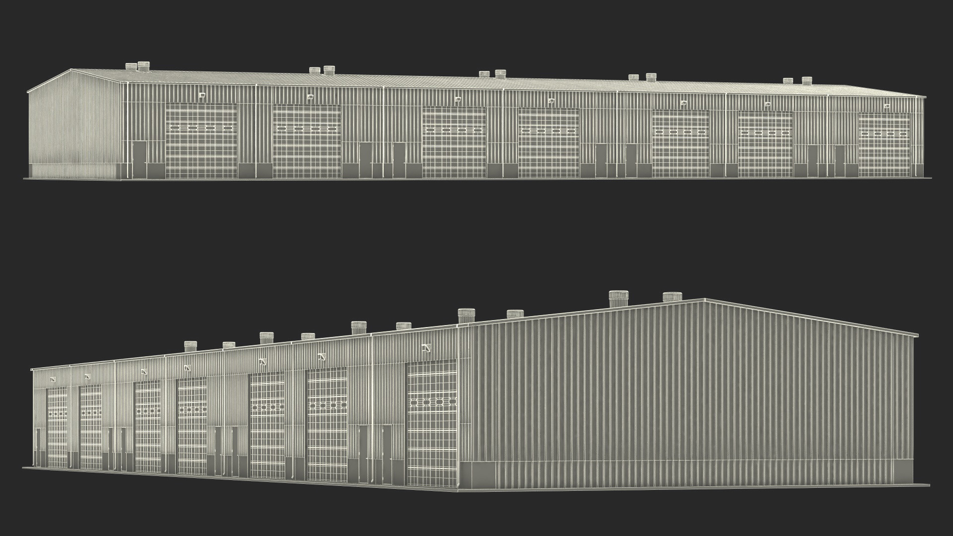 3D Warehouse Building model