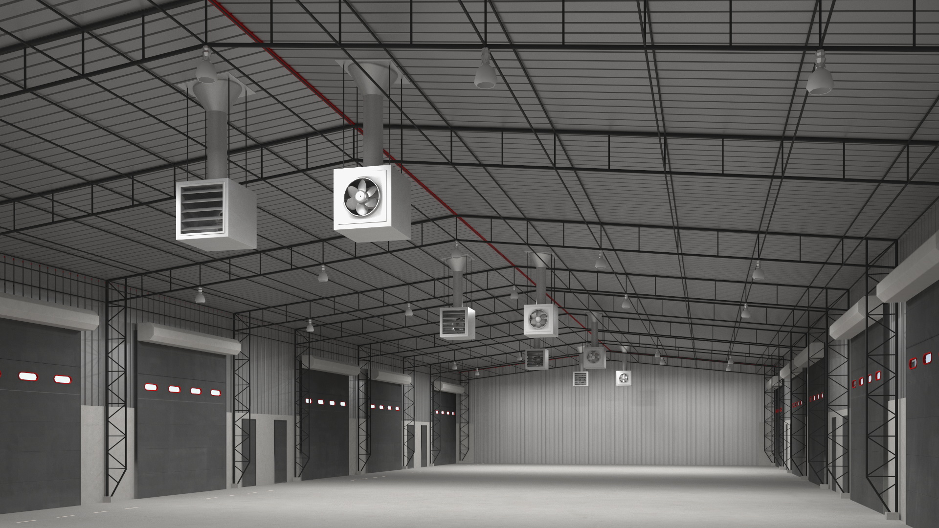 3D Warehouse Building model