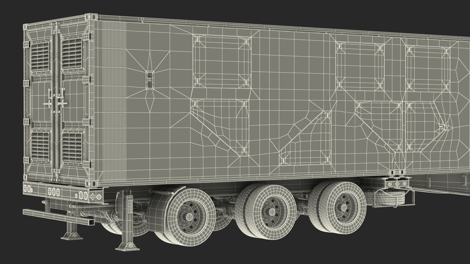 3D US Army Typhon Missile Launcher Rigged model