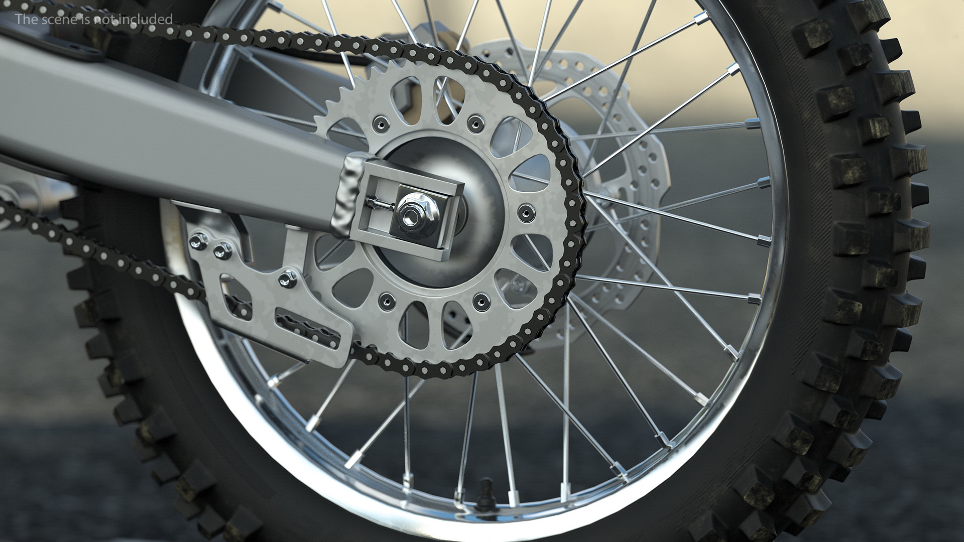 3D model Motocross Bike Honda CRF250R 2018 Rigged