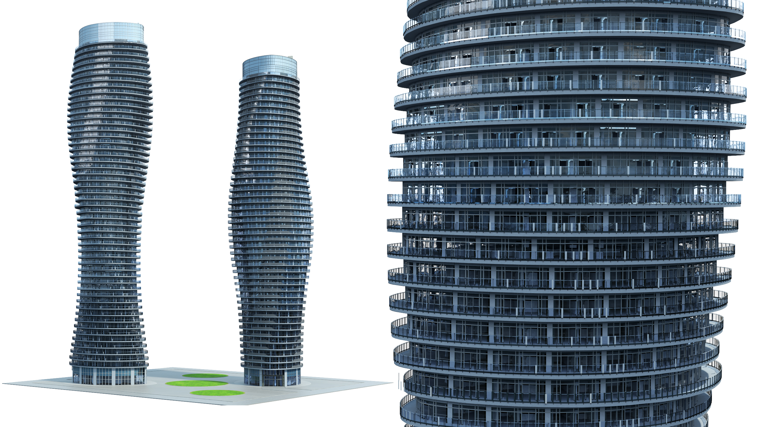 3D Absolute World Towers