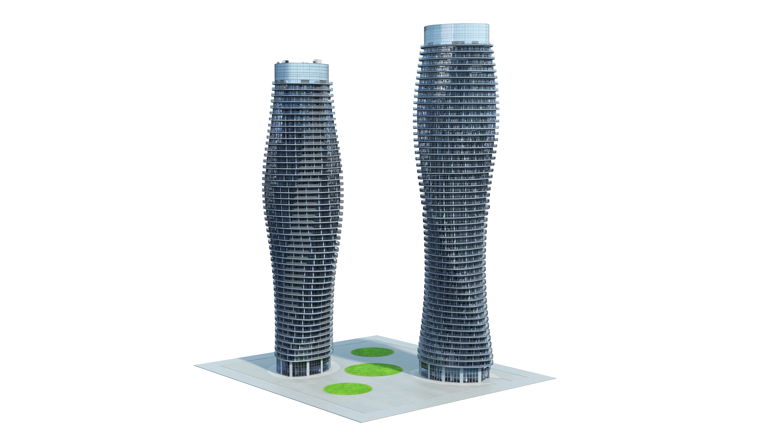 3D Absolute World Towers