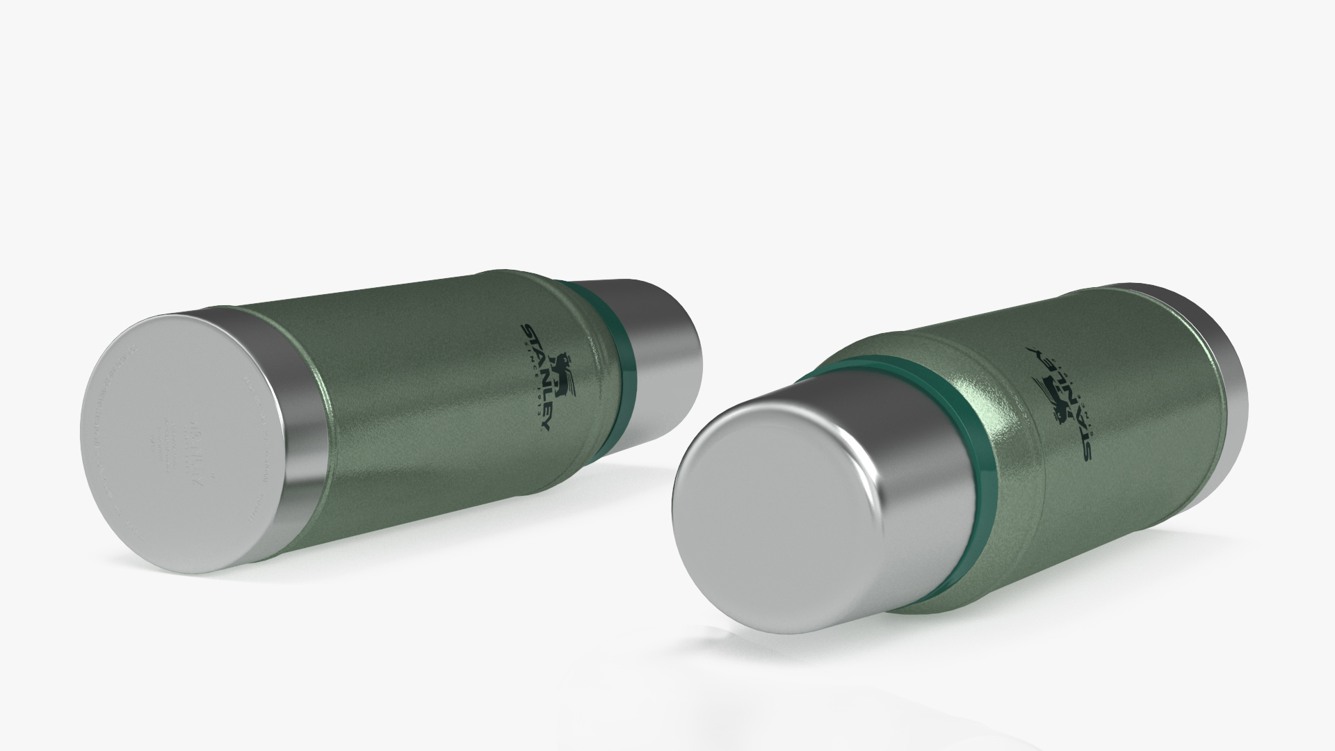 Stanley Adventure Vacuum Bottle Green 3D