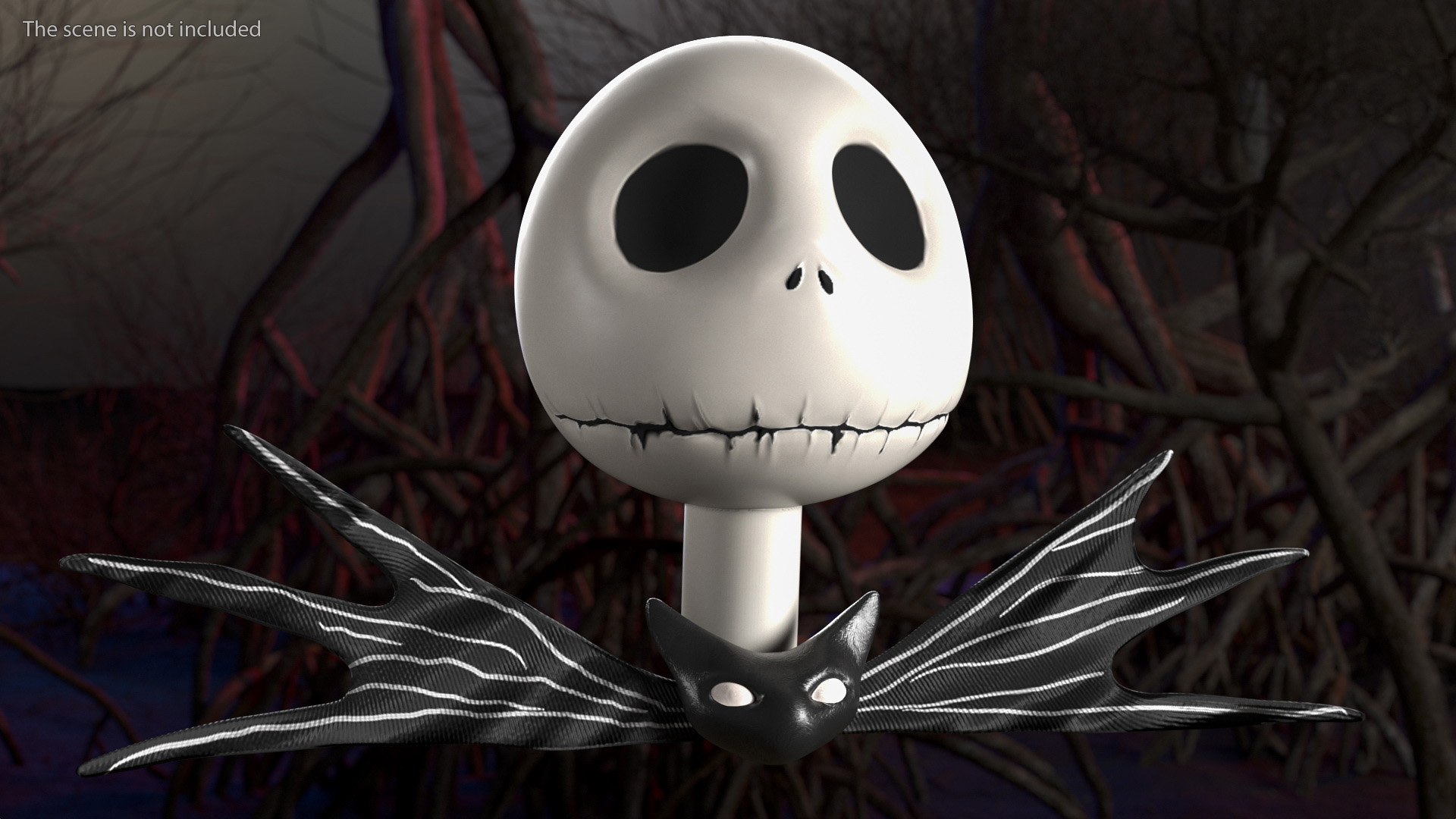 3D Jack Skellington Head