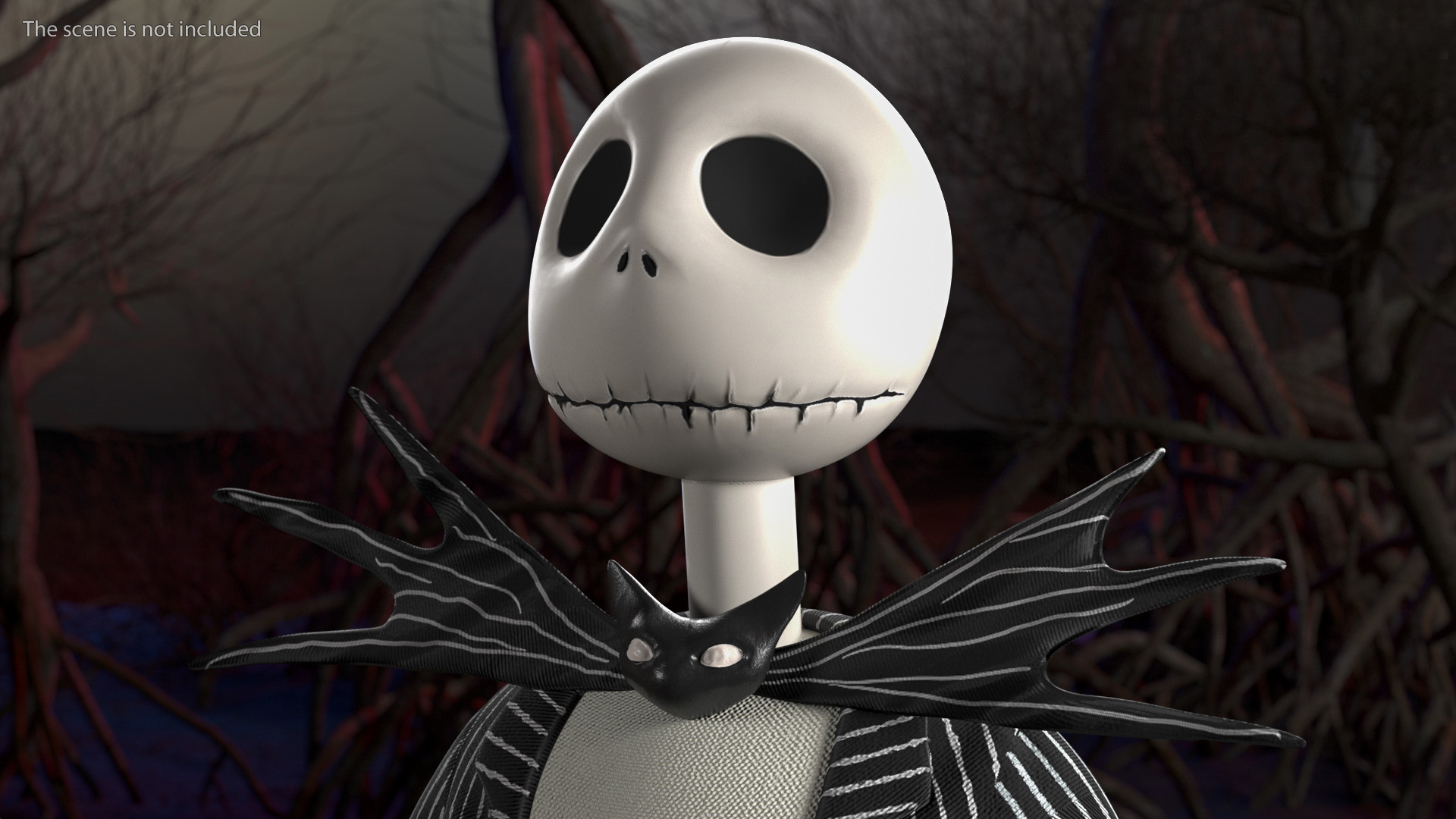 3D Jack Skellington Head