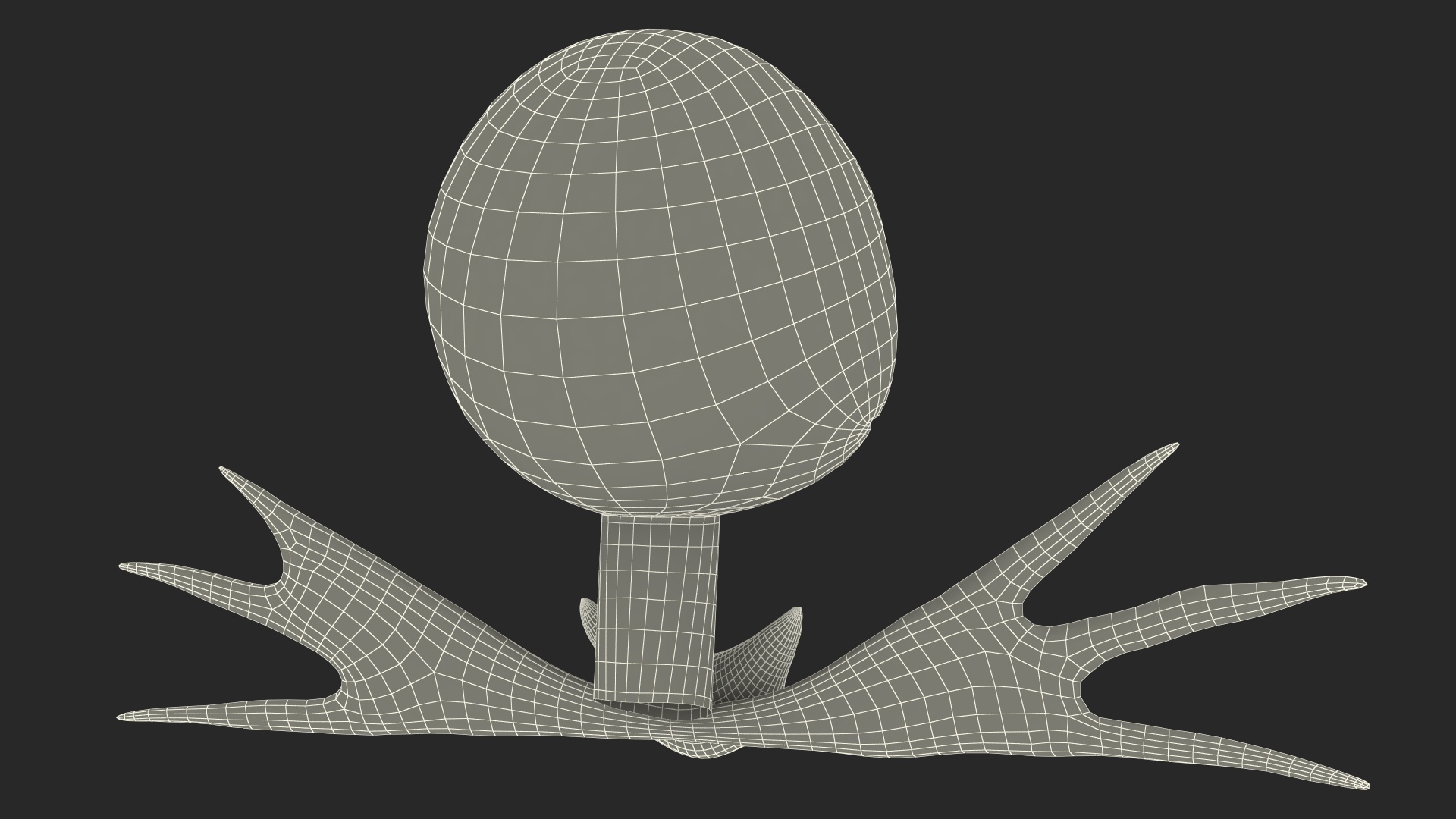 3D Jack Skellington Head