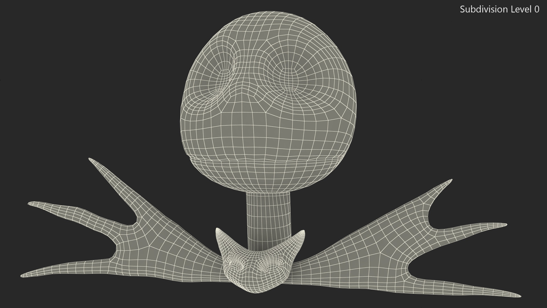 3D Jack Skellington Head