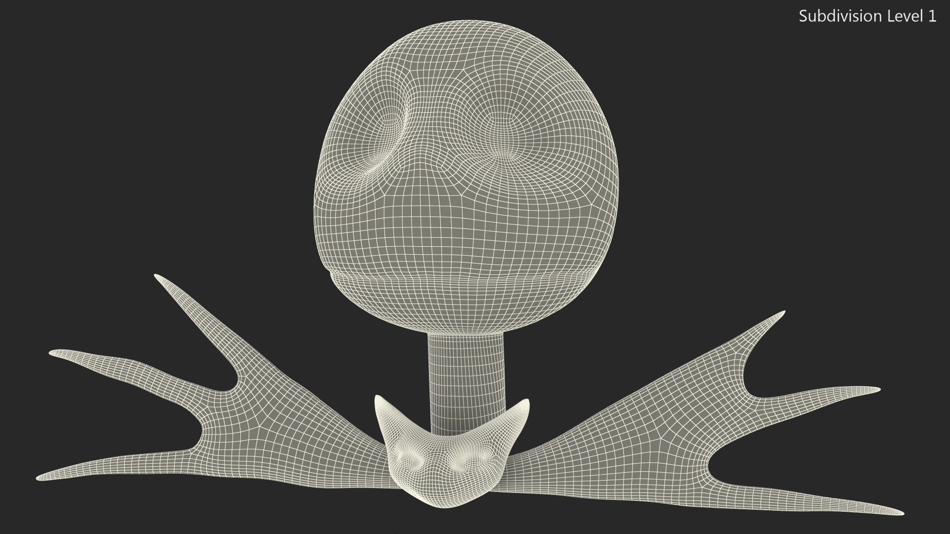 3D Jack Skellington Head