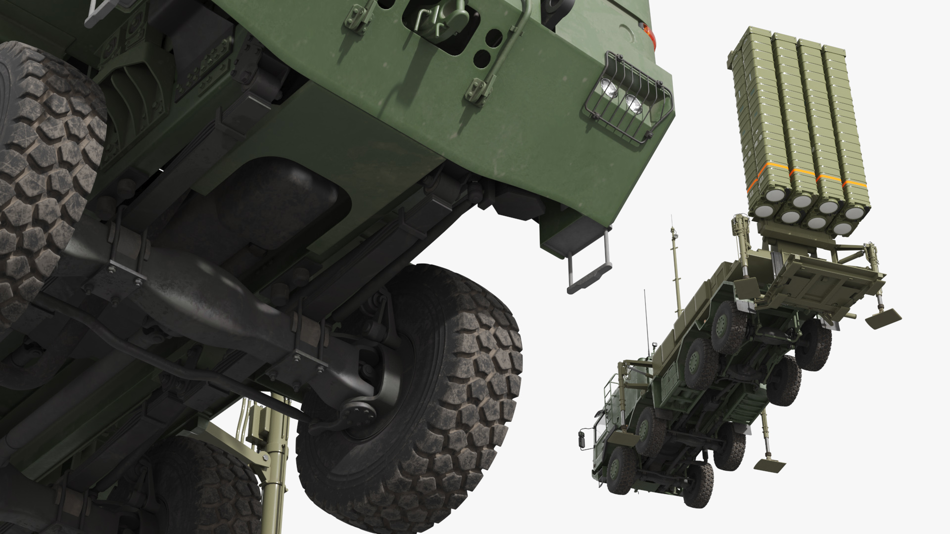 Self Propelled Air Defense System Armed Position, view 6