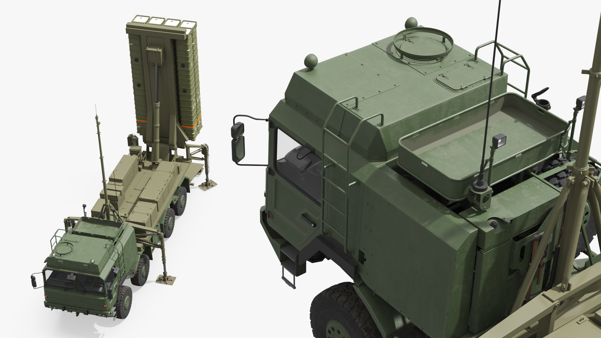 Self Propelled Air Defense System Armed Position, view 5