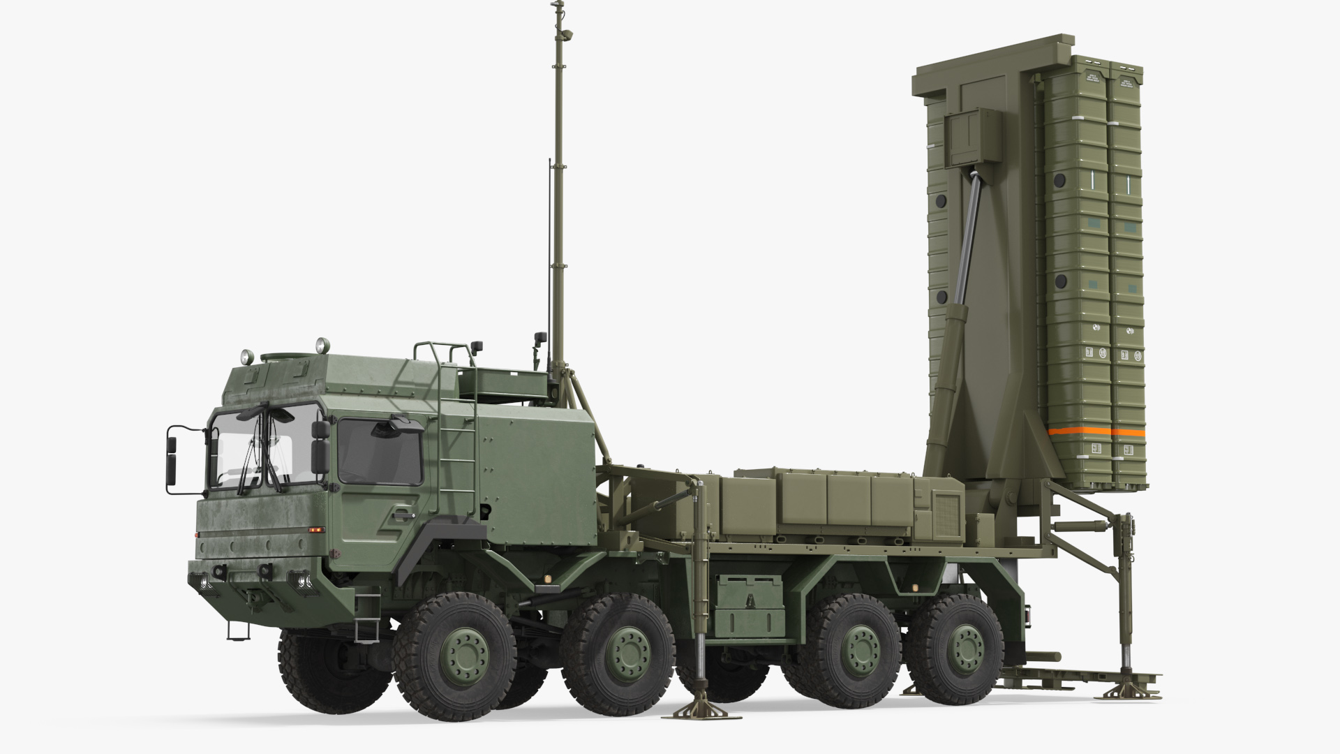 Self Propelled Air Defense System Armed Position
