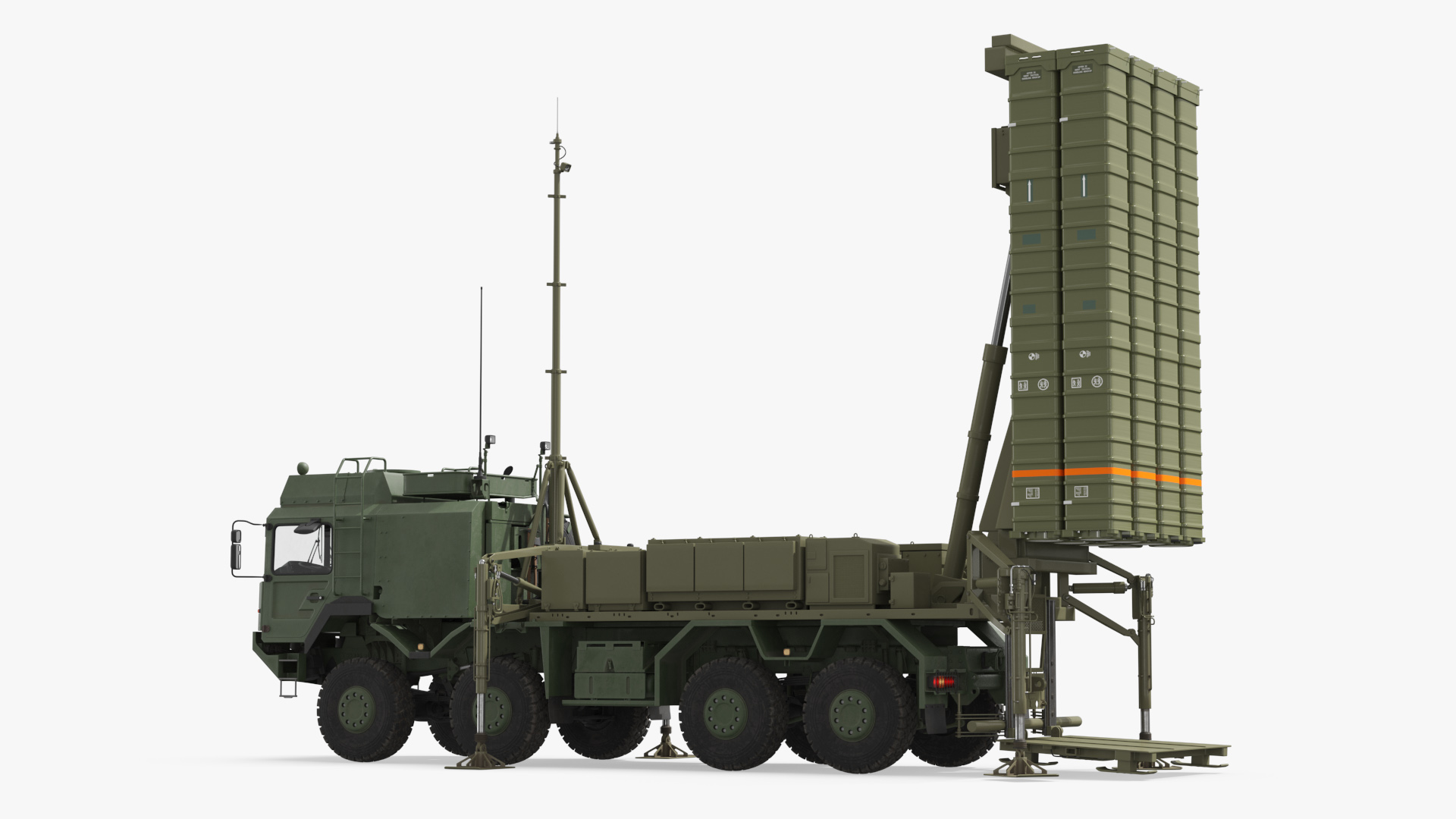 Self Propelled Air Defense System Armed Position, view 4