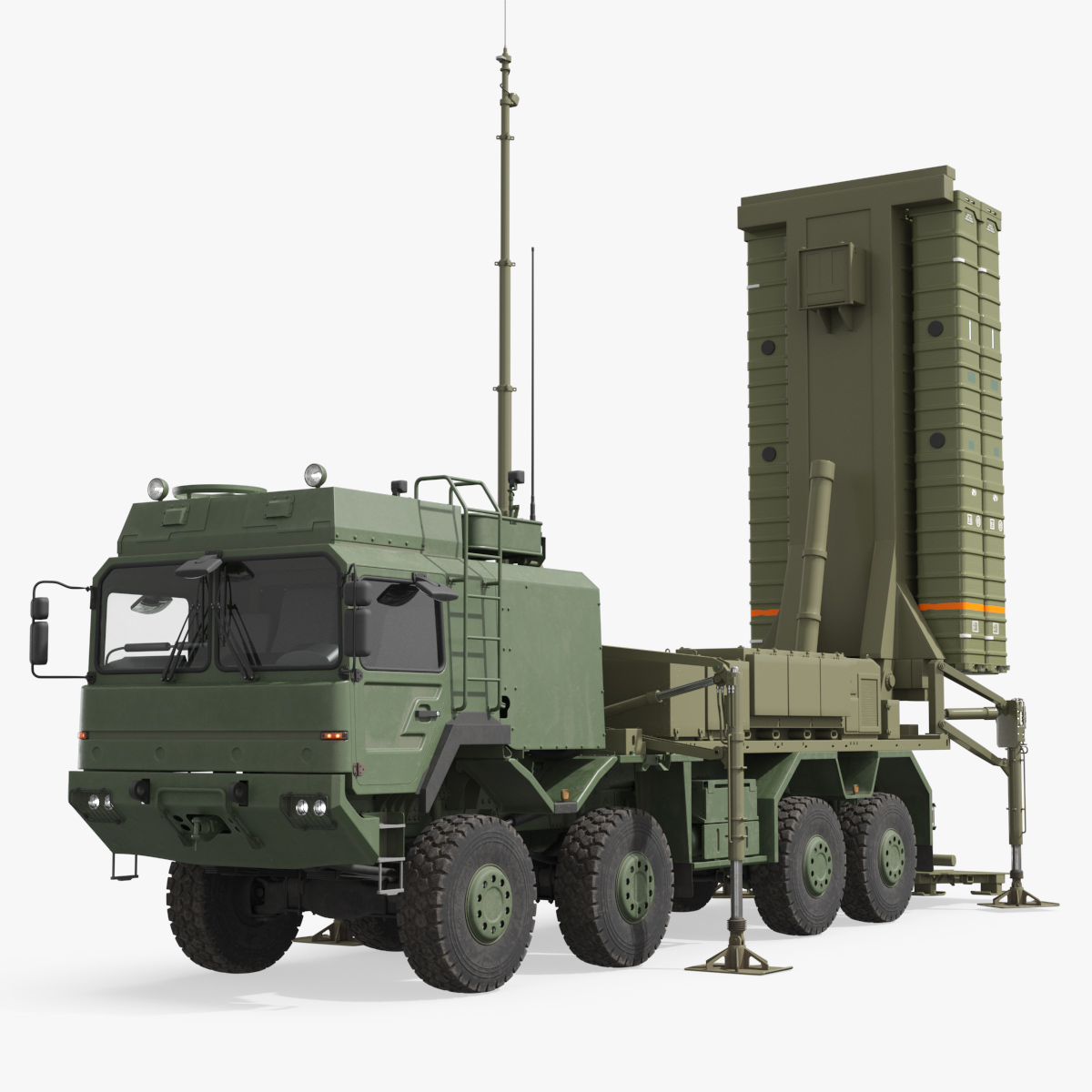 Self Propelled Air Defense System Armed Position