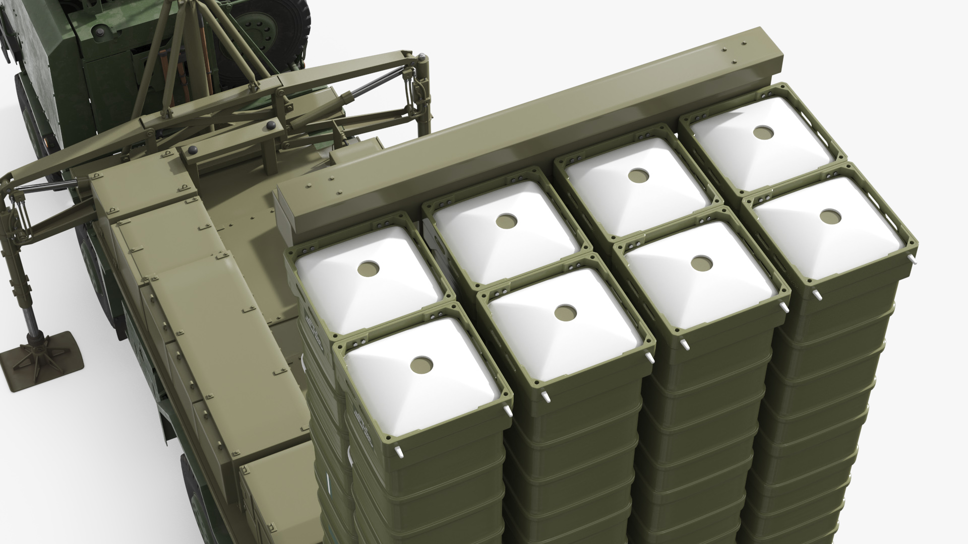 Self Propelled Air Defense System Armed Position, view 9