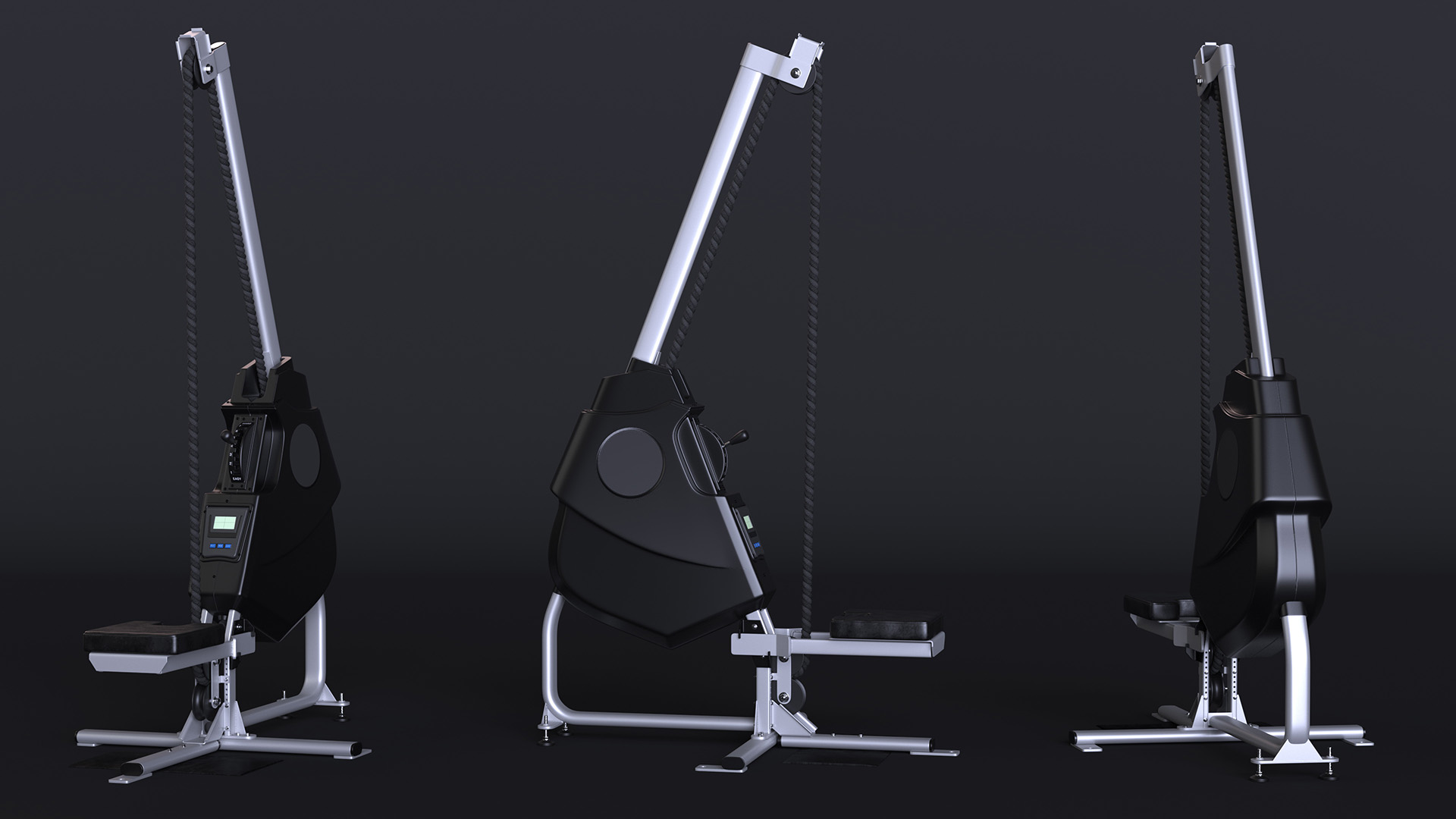 3D model Fitness Rope Trainer