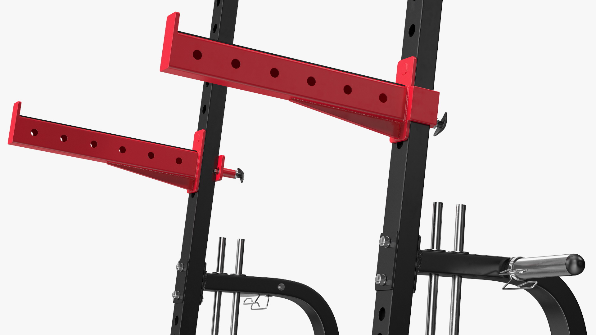 Armortech Half Rack HR33 with SPRI Barbell 3D