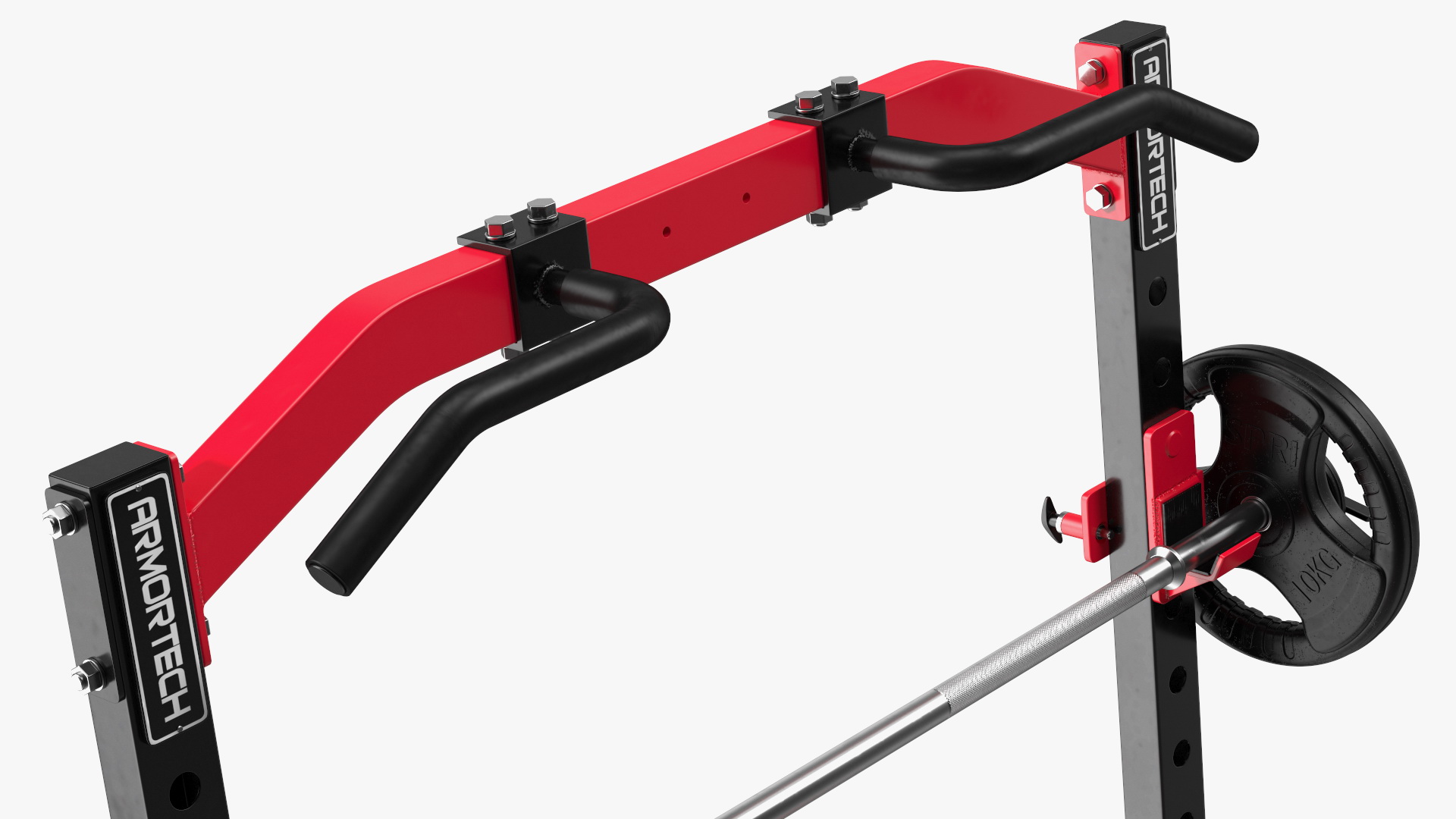 Armortech Half Rack HR33 with SPRI Barbell 3D
