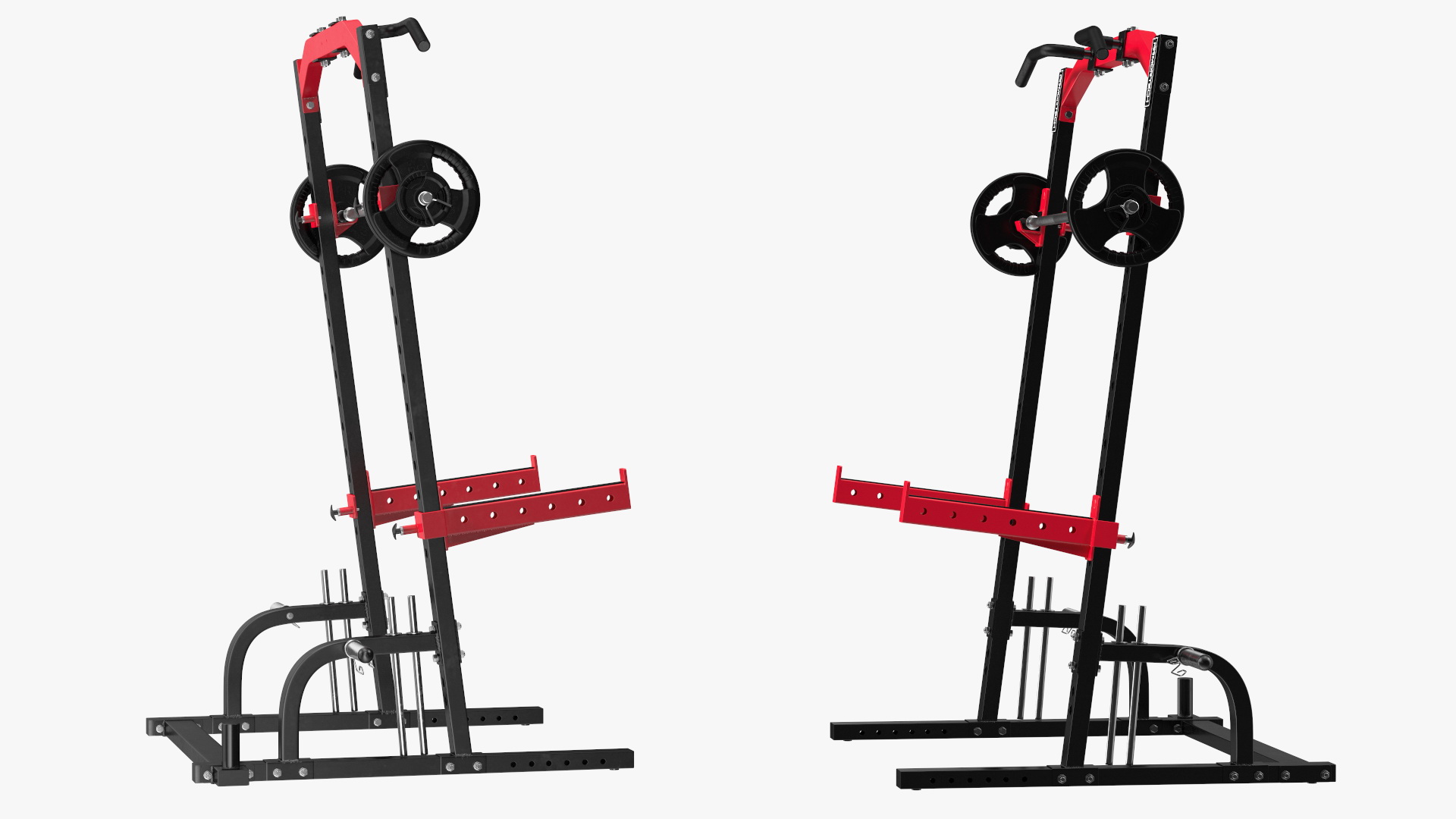 Armortech Half Rack HR33 with SPRI Barbell 3D