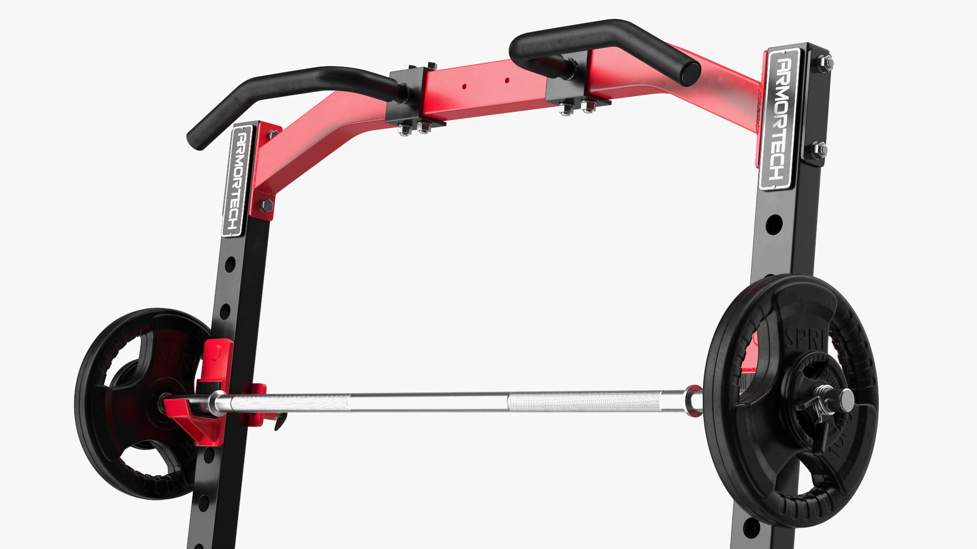 Armortech Half Rack HR33 with SPRI Barbell 3D