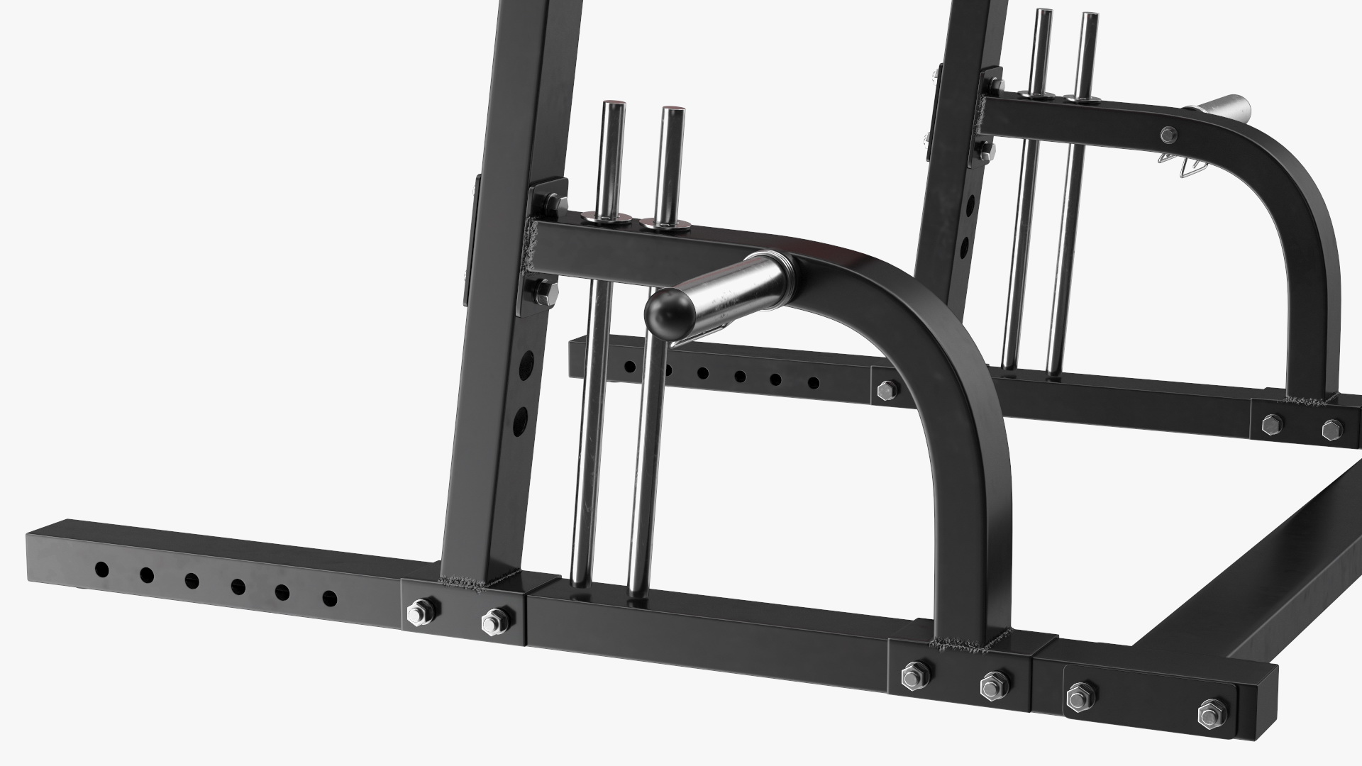 Armortech Half Rack HR33 with SPRI Barbell 3D
