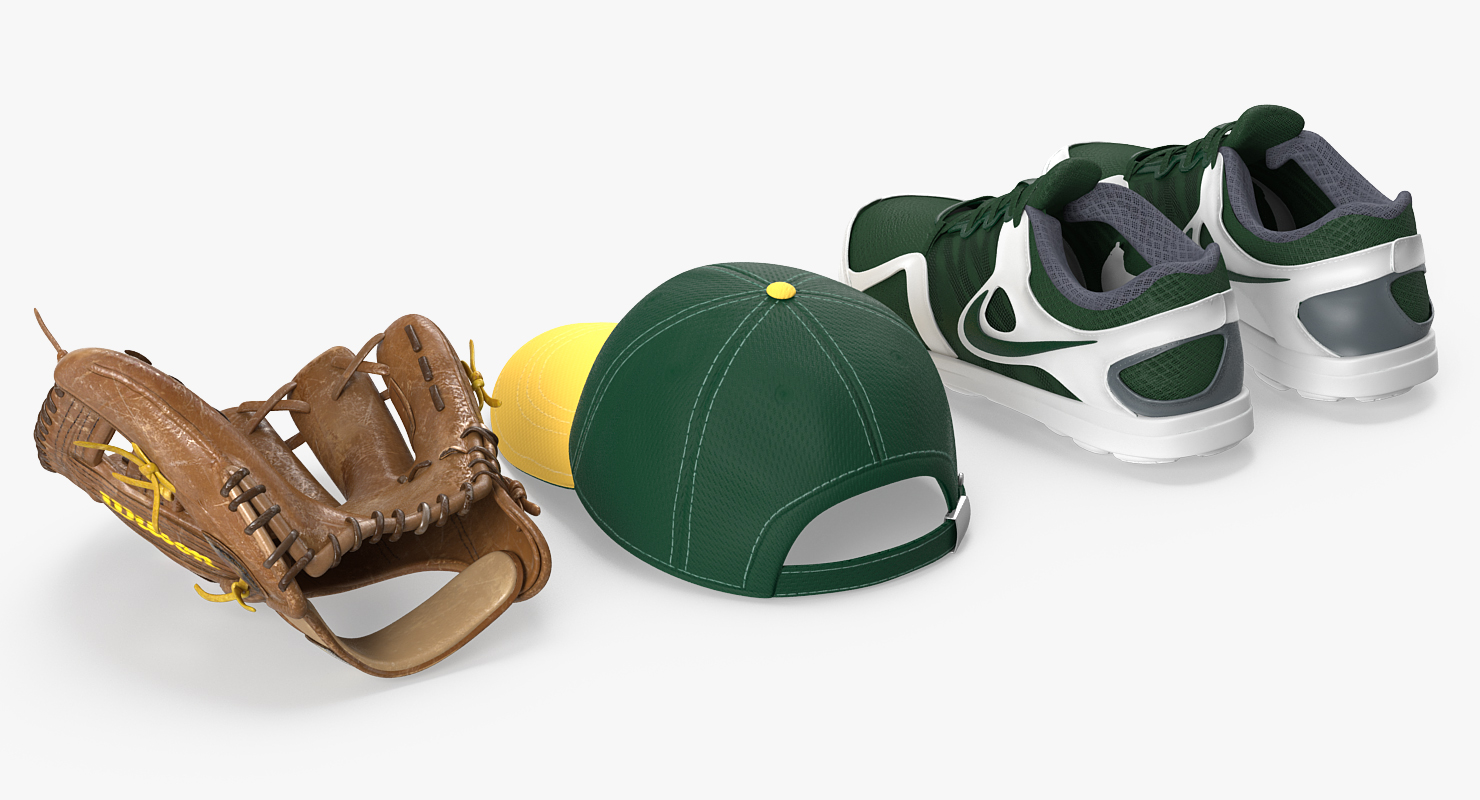 3D model Baseball Player Rigged Generic