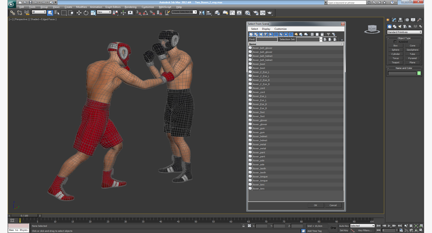 Two Boxers 2 3D