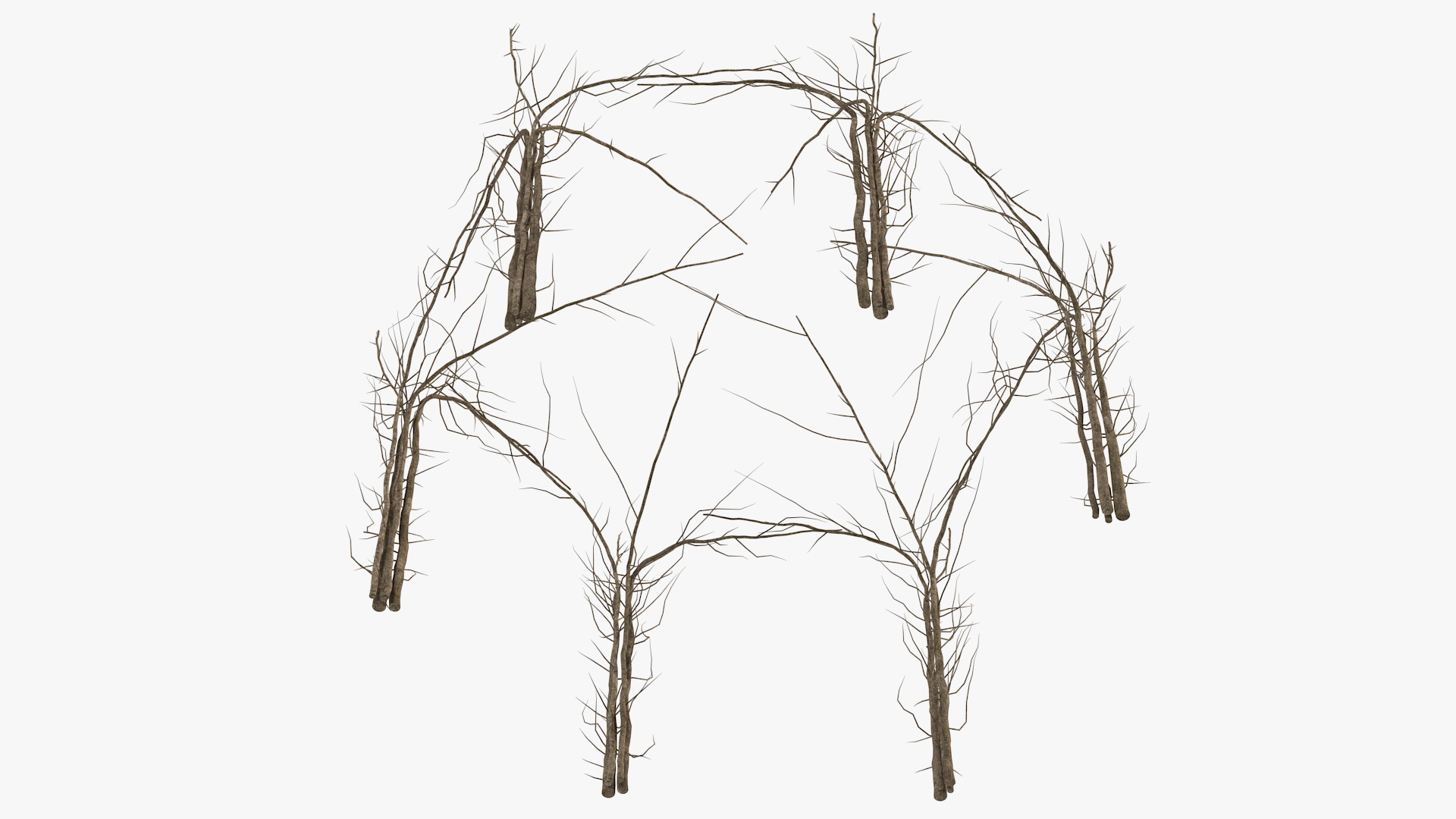3D Twig Gazebo