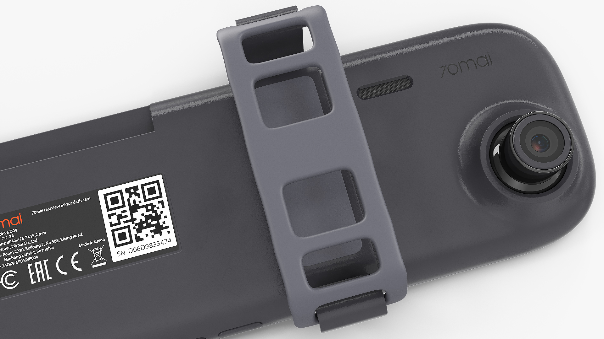 Xiaomi 70mai Smart Dash Cam with Reverse Cam 3D model