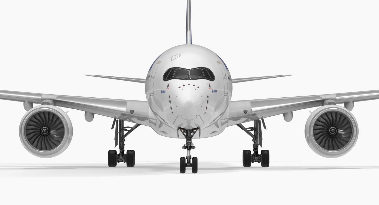 Airbus A350 1000 Air France 3D