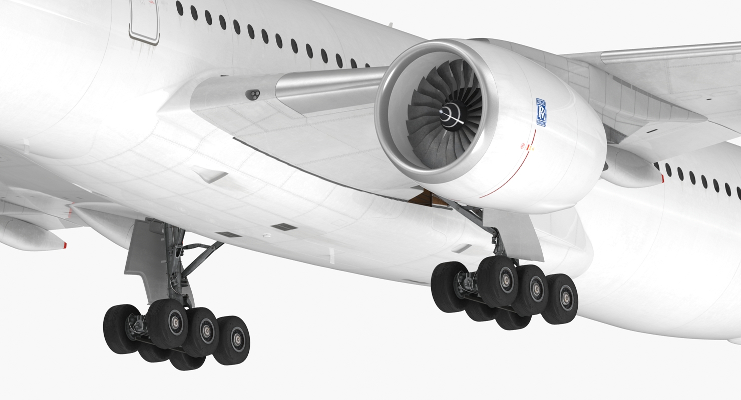 Airbus A350 1000 Air France 3D