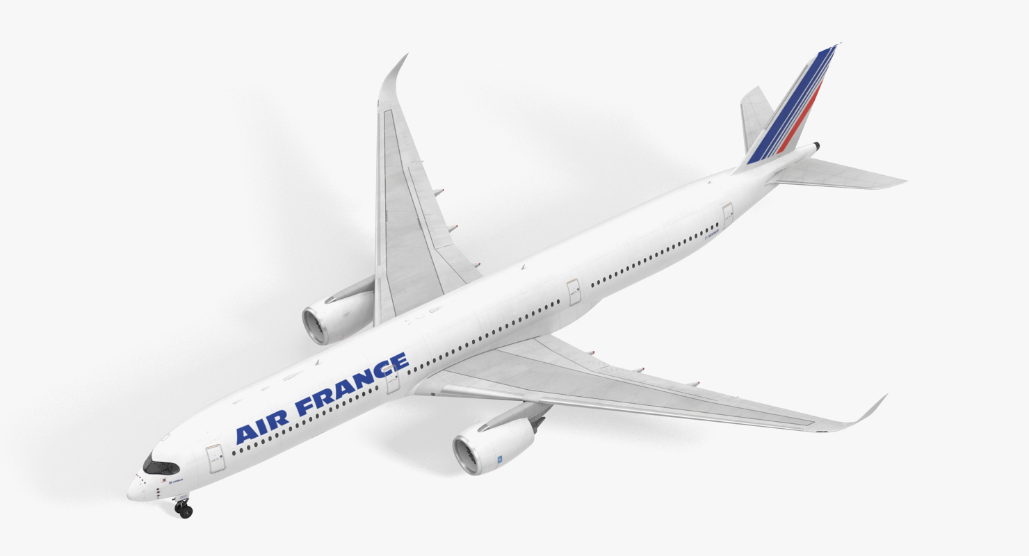 Airbus A350 1000 Air France 3D