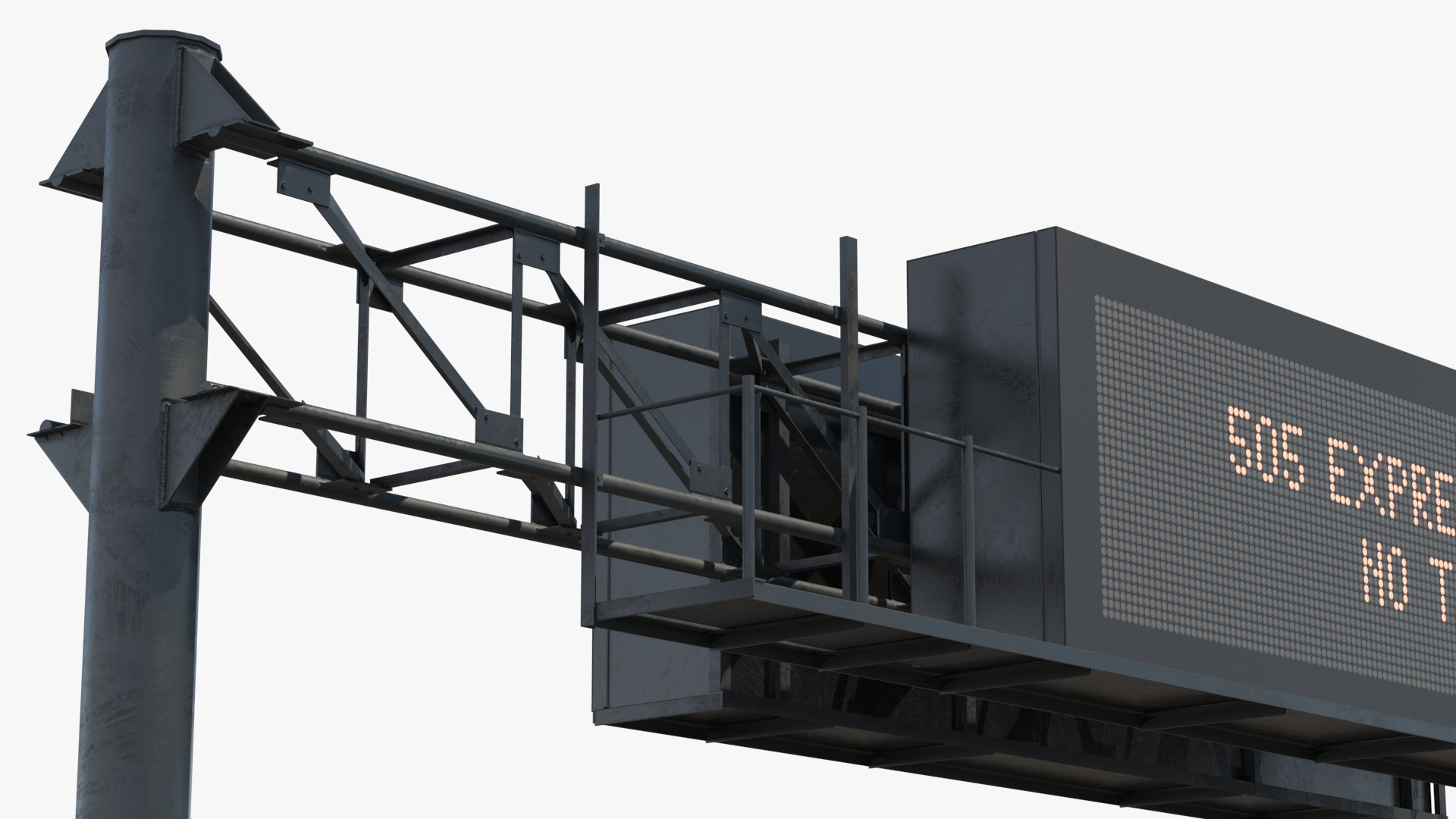 Roadway LED Panel with Steel Gantry Game Ready, view 6