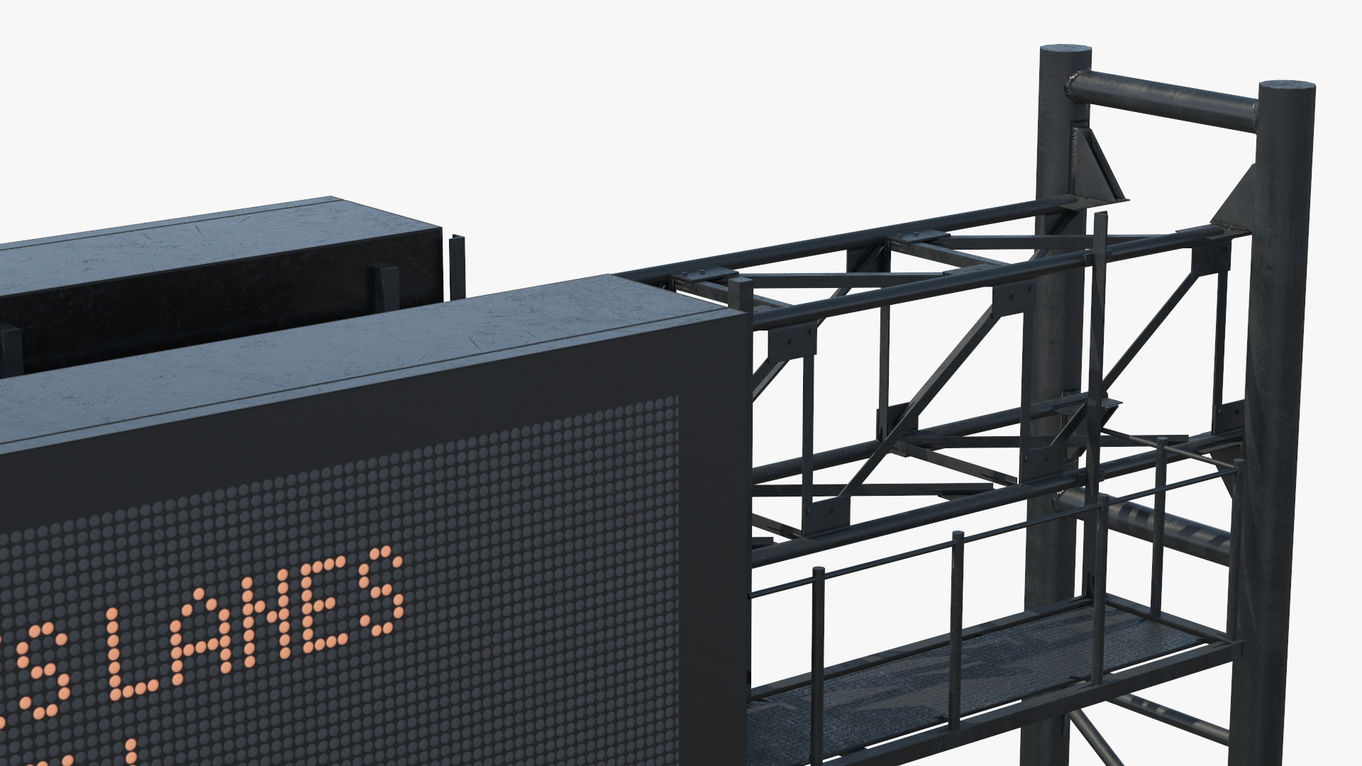 Roadway LED Panel with Steel Gantry Game Ready, view 5