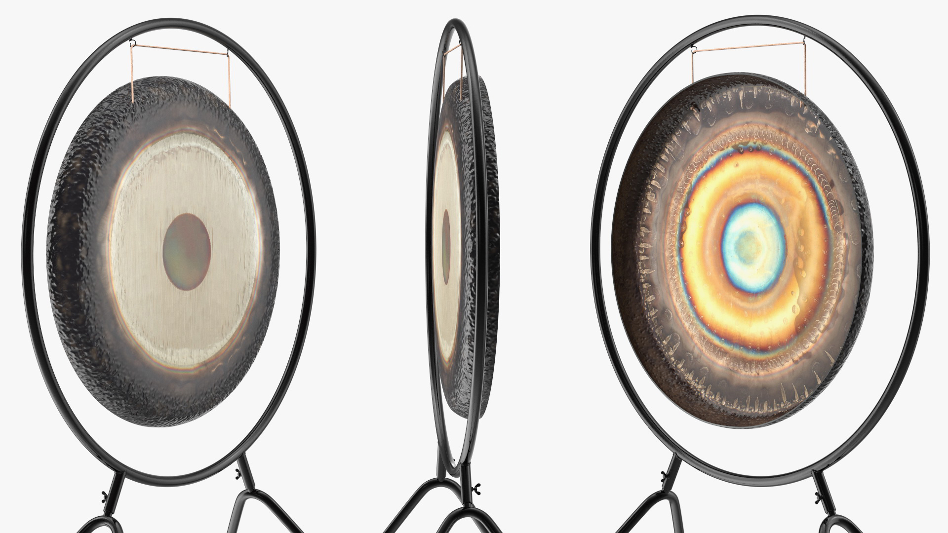 Symphonic Gong 28 inch Round Stand 3D model