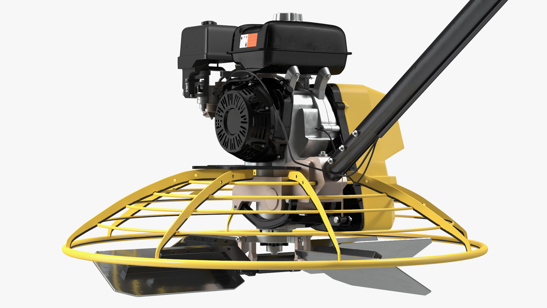 Yellow Power Trowel 3D model