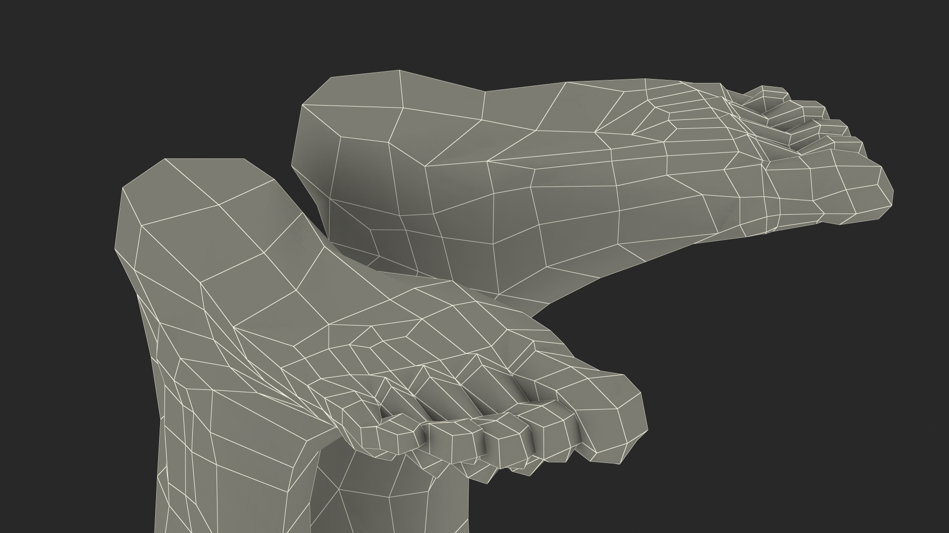 Asian Man Underwear Smiling 3D